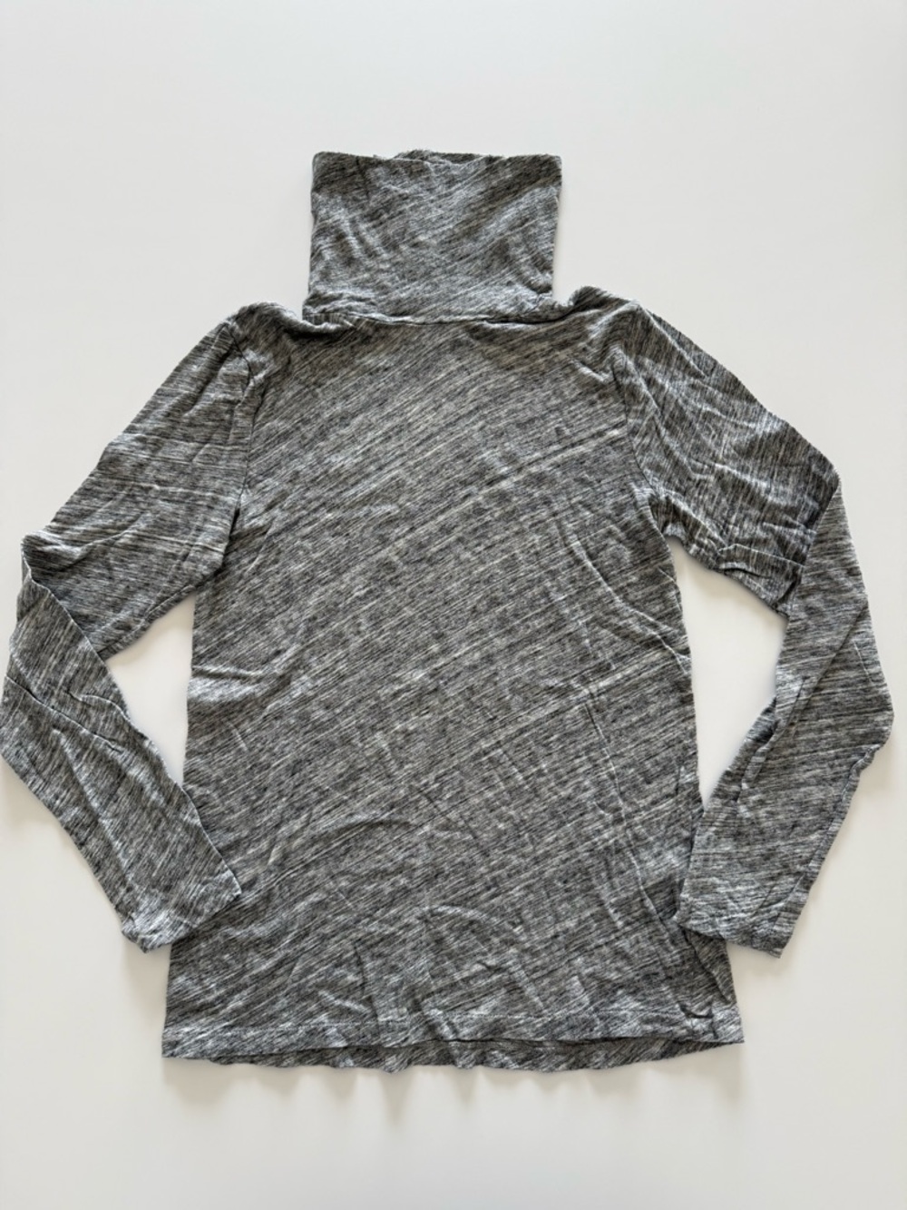 J.Crew Gray Tissue Turtleneck